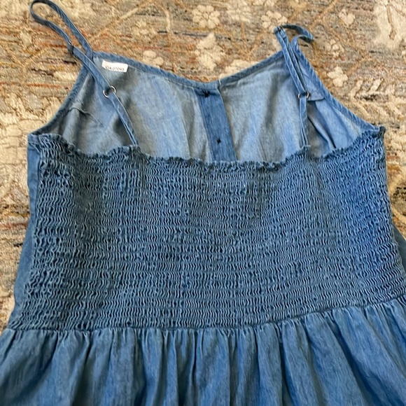 Denim midi dress - Picture 4 of 4